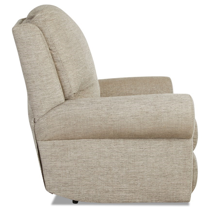 Klaussner Eddison 943037 PWRC Casual Tailored Power Recliner with Kool Gel Cushion and Power